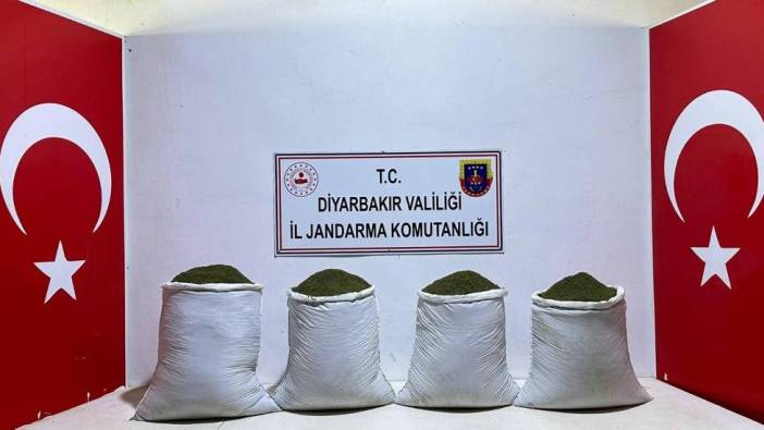Diyarbakır’da 117 kilo uyuşturucu ele geçirildi