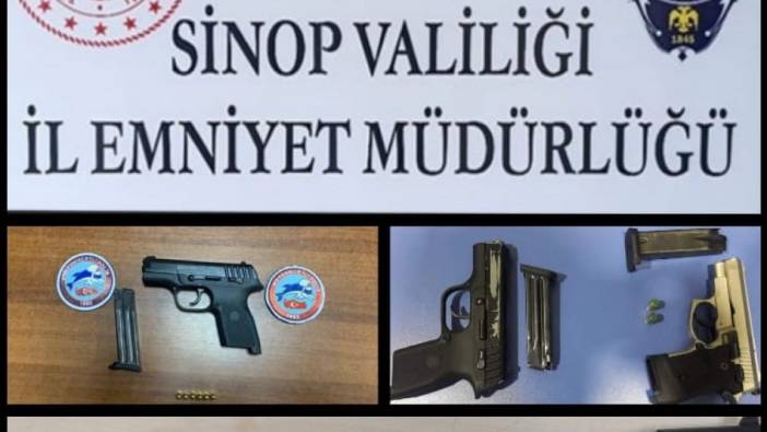 Sinop’ta şok uygulama: 3 gözaltı