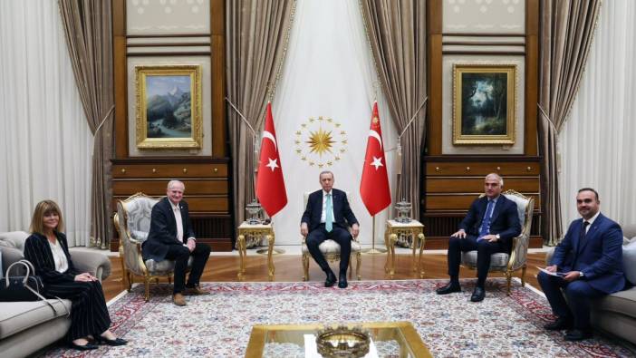 Cumhurbaşkanı Erdoğan Christian Feichtinger'i kabul etti