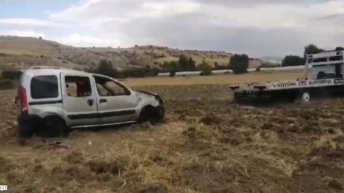 Isparta’da hafif ticari araç şarampole yuvarlandı: 1 ölü, 3 yaralı