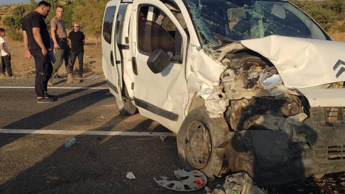 Elazığ’da feci kaza: 9 yaralı