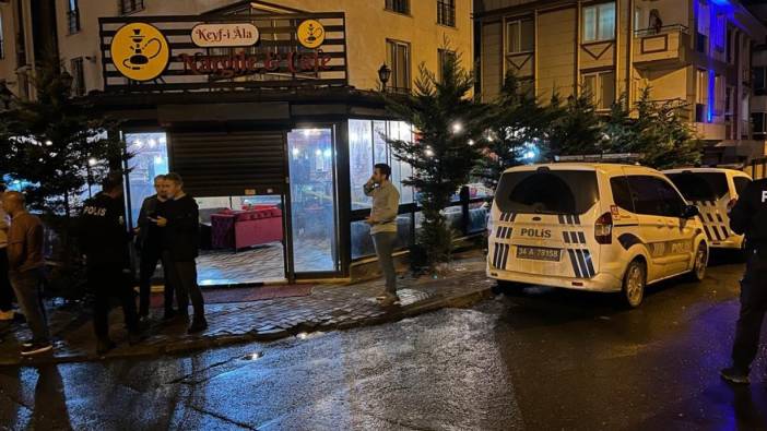 Başakşehir’de kafeye silahlı saldırı: 1 ölü