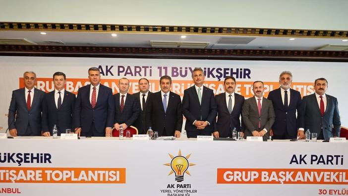 Seçim öncesi AKP grup başkanvekillerinden İstanbul çıkartması