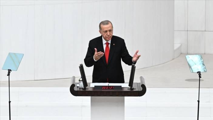 Cumhurbaşkanı Erdoğan Meclis açılışında konuştu