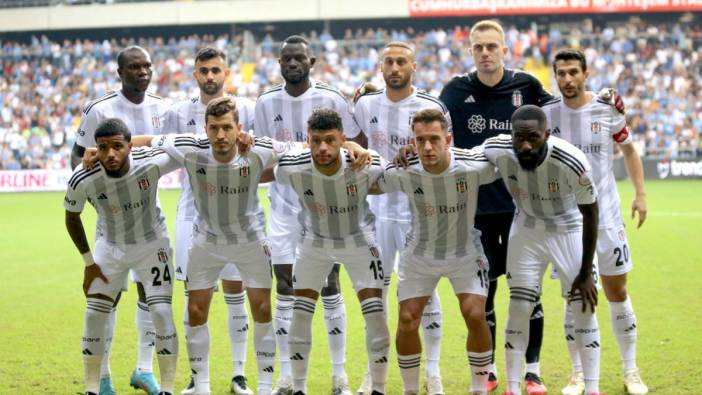 Beşiktaş'ın Konyaspor maçı ilk 11'i belli oldu