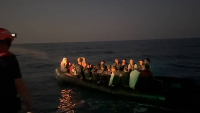 Aydın’da 56 kaçak göçmen kurtarıldı