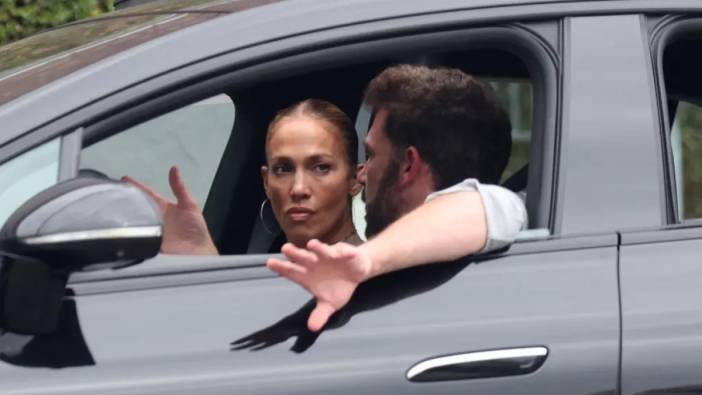 Jennifer Lopez ve Ben Affleck kavga ederken görüntülendi