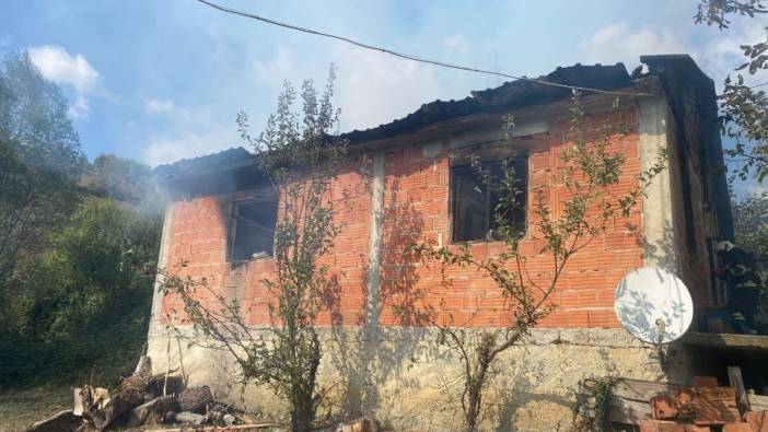 Alaçam'da yangın: 1 ölü