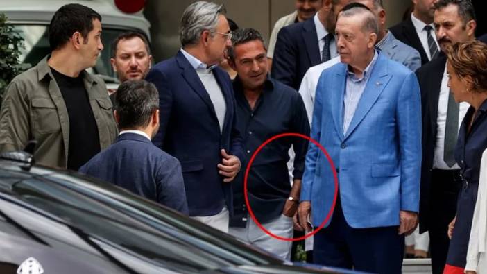 Ali Koç o görüntüler için ilk kez konuştu. Erdoğan'ın yanında eli cebinde yürümüştü