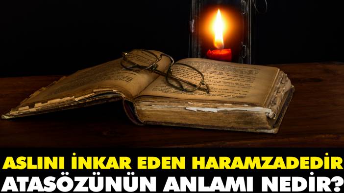 Aslını inkar eden haramzadedir atasözünün anlamı nedir?