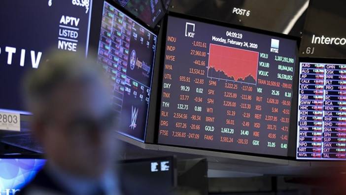 New York Borsası Düşüşle Kapandı