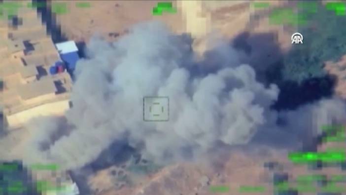 TSK Suriye’deki petrol kuyularını vurdu. Terör örgütü PYD-YPG çıkarıp ABD'ye veriyordu