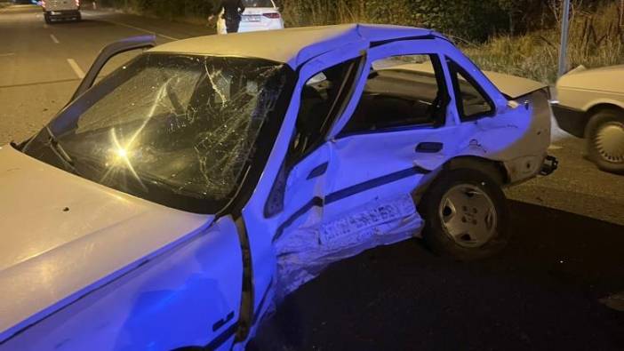 Kırıkkale'de iki otomobil çarpıştı: 1 kişi hayatını kaybetti, 2 yaralı