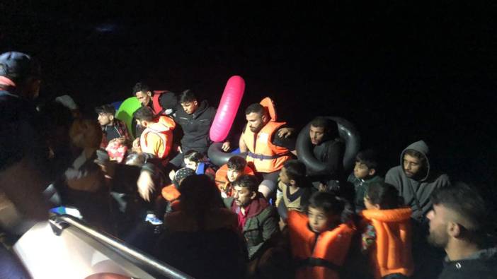 Bodrum'da 40 kaçak göçmen yakalandı
