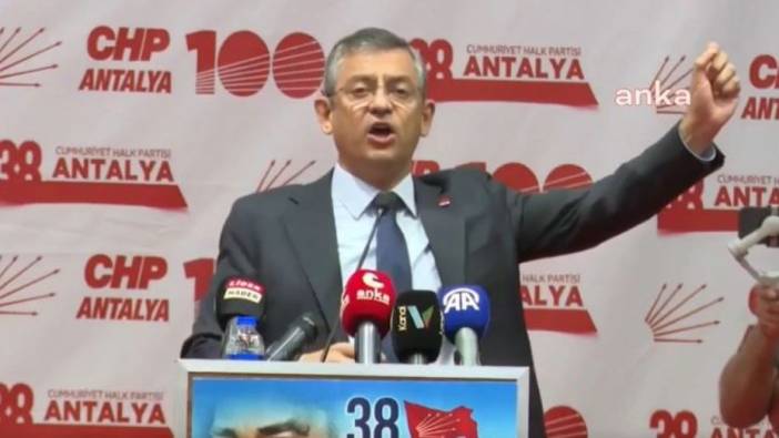 Özgür Özel Antalya İl Kongresi’nde konuştu: Ben vefalı bir değişimi savunuyorum