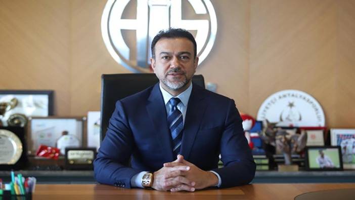 Sabri Gülel istifa kararını açıkladı. Antalyaspor karıştı