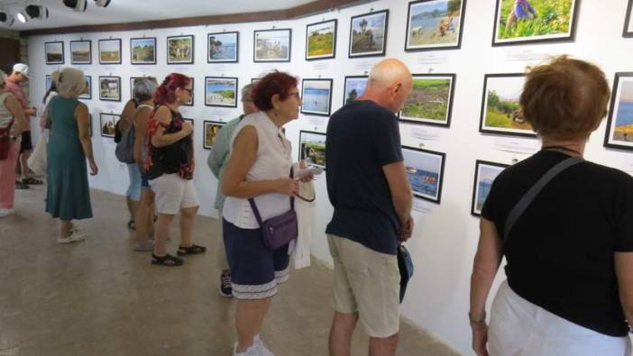 Datça'da “Burgaz: Denizle Kara Arasında Bir Ada” sergisi açıldı