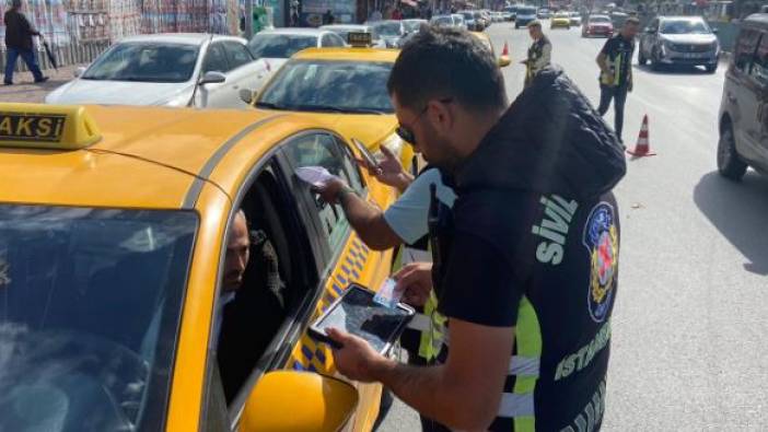 Kadıköy’de kural tanımaz taksicilere ceza yağdı
