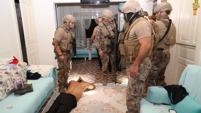 Mersin'de zehir tacirlerine operasyon: 35 gözaltı