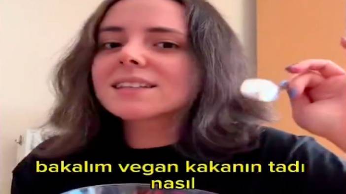 Vegan dışkısı yediğini iddia eden kızın videosu gündem oldu