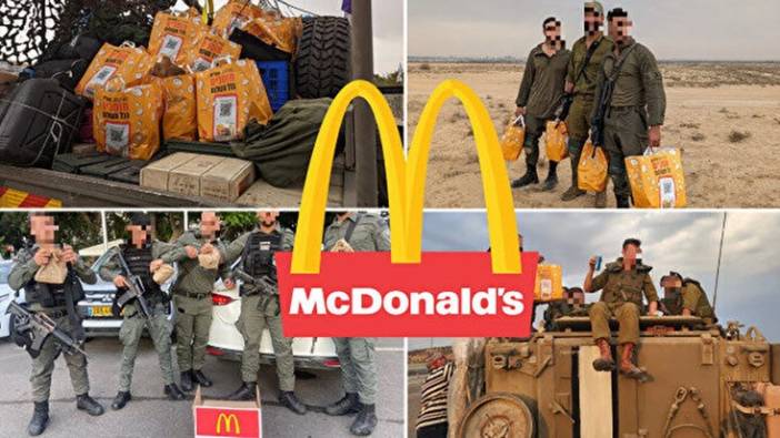 McDonald’s İsrail ordusu için seferber oldu
