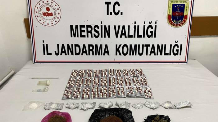 Mersin'de zehir tacirlerine operasyon:3 gözaltı