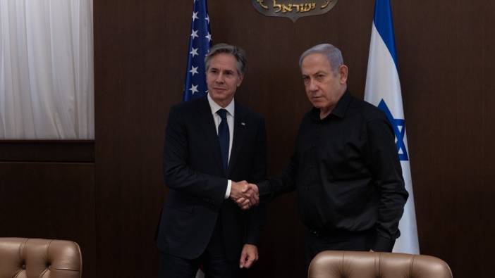 Netanyahu ve Blinken sığınağa indi