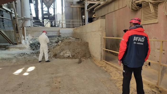 Bolu'da çimento fabrikasının soğutma sisteminde patlama: 1 yaralı