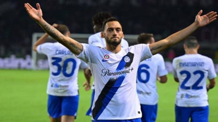 Hakan Çalhanoğlu gol attı Inter Torino'yu farklı yendi