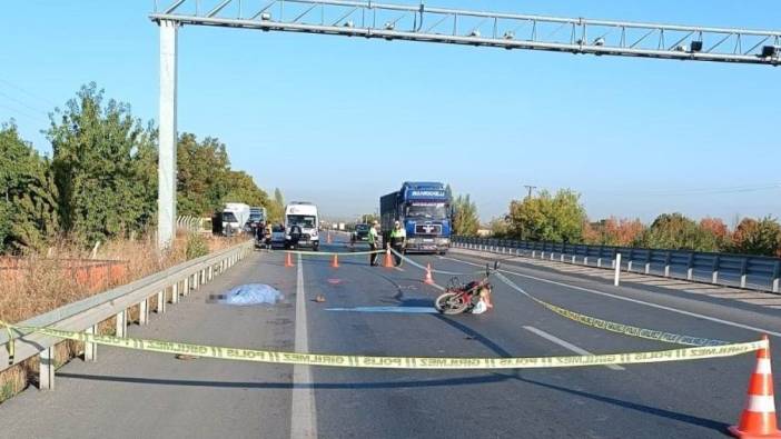 Konya'da çekici ile motosiklet çarpıştı: 1 ölü