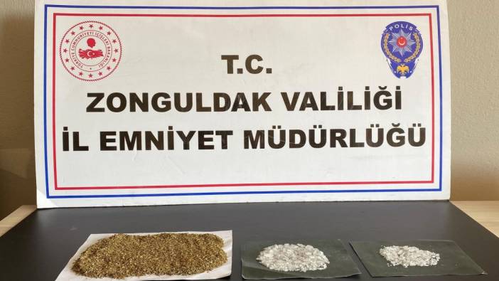 Zonguldak'ta zehir taciri bir  kişi yakalandı