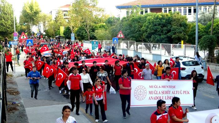 Muğla’da Cumhuriyetin 100. yılı coşkusu yaşanıyor