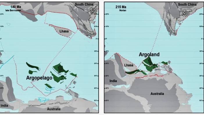 Kayıp kıta Argoland 155 milyon yıl sonra bulundu