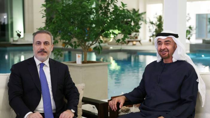 Bakan Fidan BAE Devlet Başkanı Al Nehyan ile görüştü