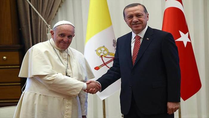 Erdoğan ve Papa Gazze’yi görüştü
