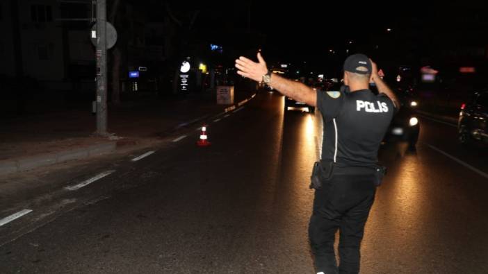 Antalya'da polis ekiplerinde 'Şok' yol uygulaması