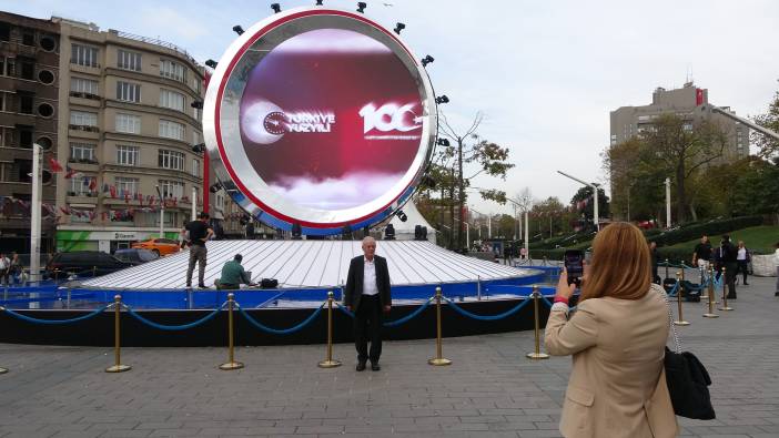 Taksim Cumhuriyetin 100. yılına hazırlanıyor