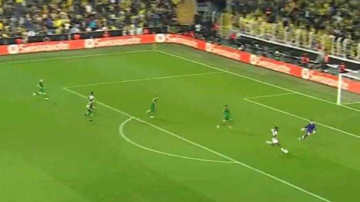 Fenerbahçe Ludogorets maçında ilk gol geldi