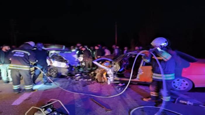 Konya'da feci kaza: 1 ölü, 3 yaralı