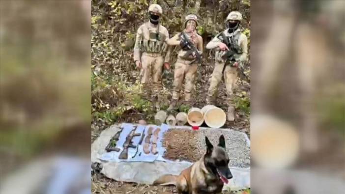 Bitlis’te PKK’ya operasyon! Silah ve yaşam malzemeleri ele geçirildi
