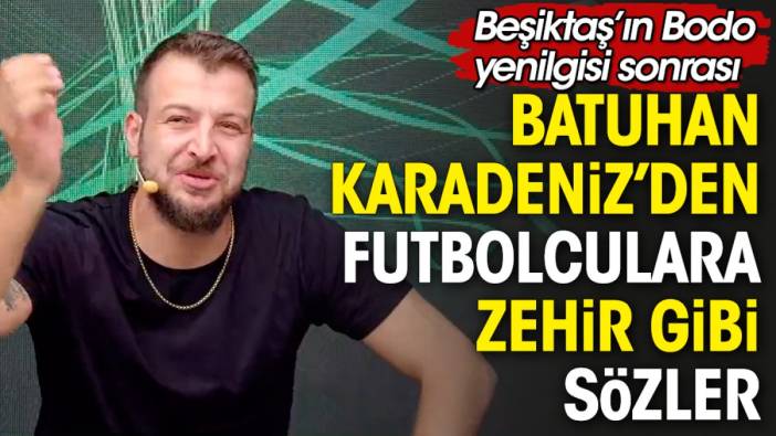 Batuhan Karadeniz isyan etti: BJK Store'da kasiyer olsam Beşiktaşlı futbolculara forma satmam