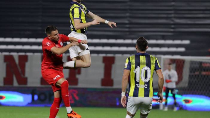 Pendikspor Fenerbahçe maçından müthiş fotoğraflar geldi