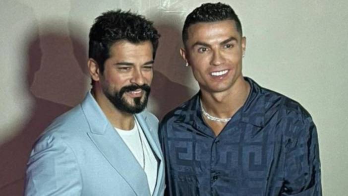 Burak Özçivit ile Ronaldo buluştu. Sosyal medya yıkıldı