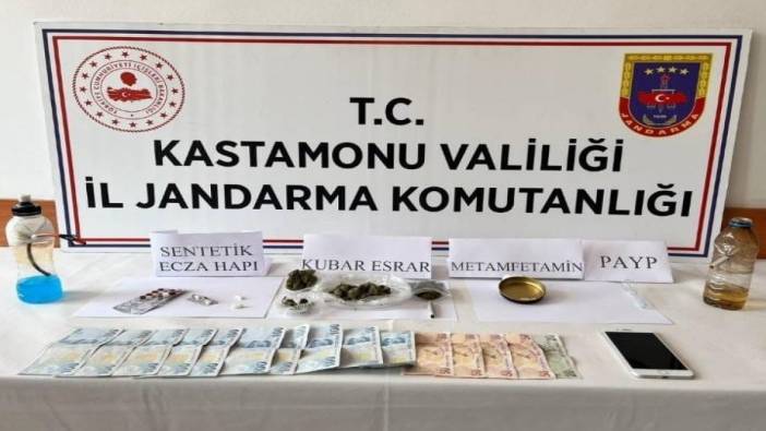 Kastamonu’da uyuşturucu operasyonu: 3 şüpheli gözaltına alındı
