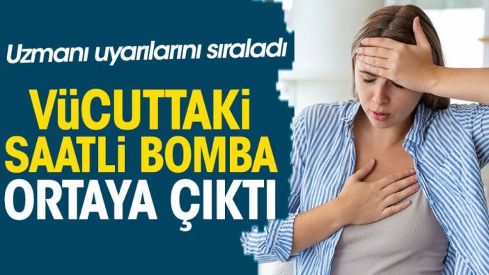 Vücuttaki saatli bomba ortaya çıktı. Uzmanı uyarılarını sıraladı