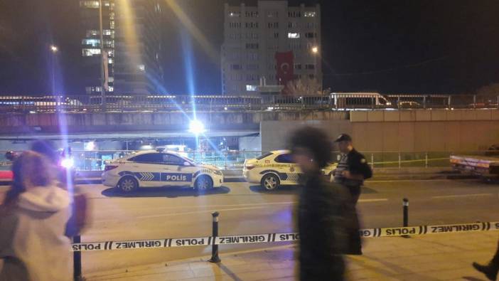 Mecidiyeköy metrobüs durağında şüpheli paket alarmı