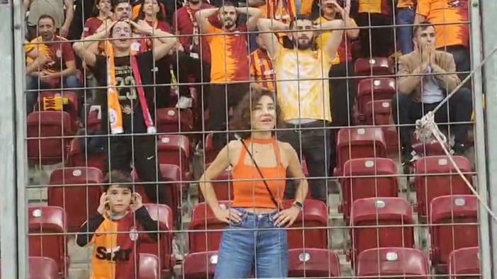 Galatasaray taraftarı hop oturdu, hop kalktı. Kaçan pozisyonlara böyle tepki verdiler