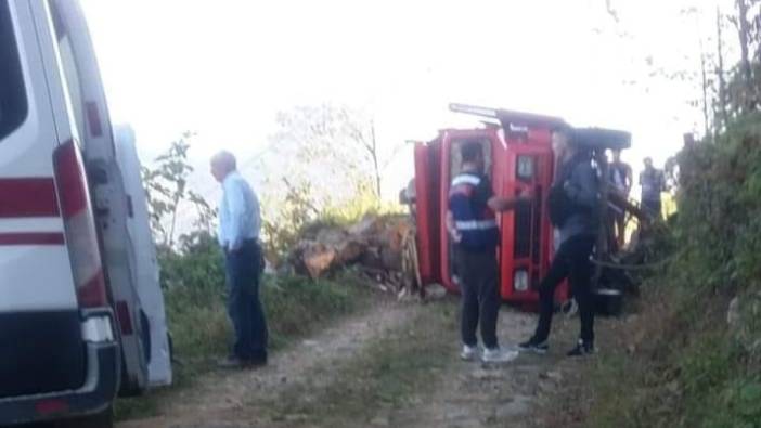 Giresun'da meydana gelen trafik kazasında 1 kişi hayatını kaybetti
