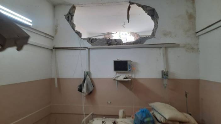 İsrail Şifa Hastanesinin güneş panellerini vurdu