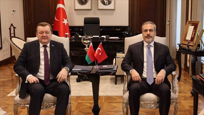 Dışişleri Bakanı Fidan, Belaruslu mevkidaşı ile görüştü
